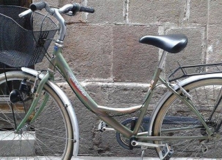 bicicleta con cesta